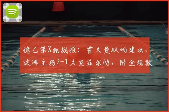 德乙第X轮战报:霍夫曼双响建功,波鸿主场2-1力克菲尔特,附全场数据解析与关键进球回放